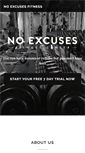 Mobile Screenshot of noexcusesfitnesscenter.com